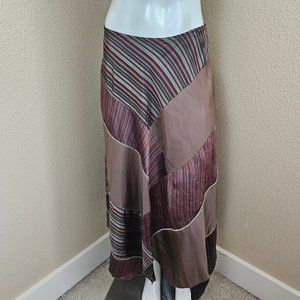 DECA Modele Depose Jupe Clementine T3 Patch Work Asymmetrical Hen Skirt~L